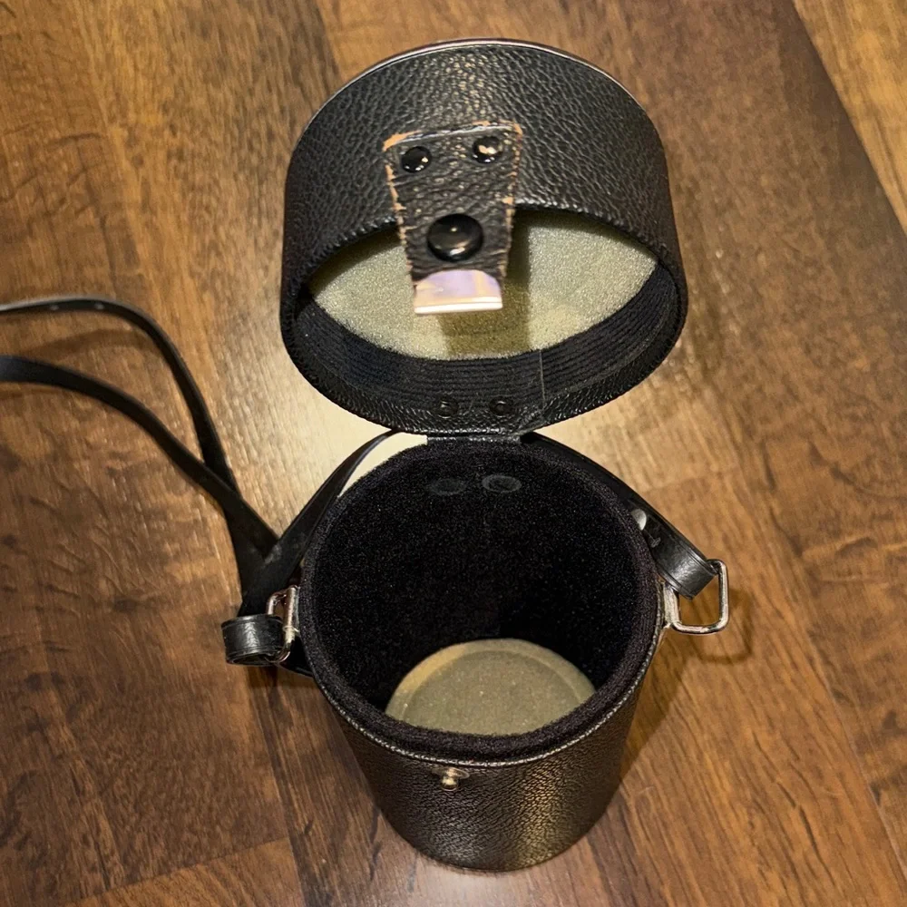 Vivitar Auto Telephoto 200 MM 1:3.5 Camera Lens with Case and Kenko Skylight